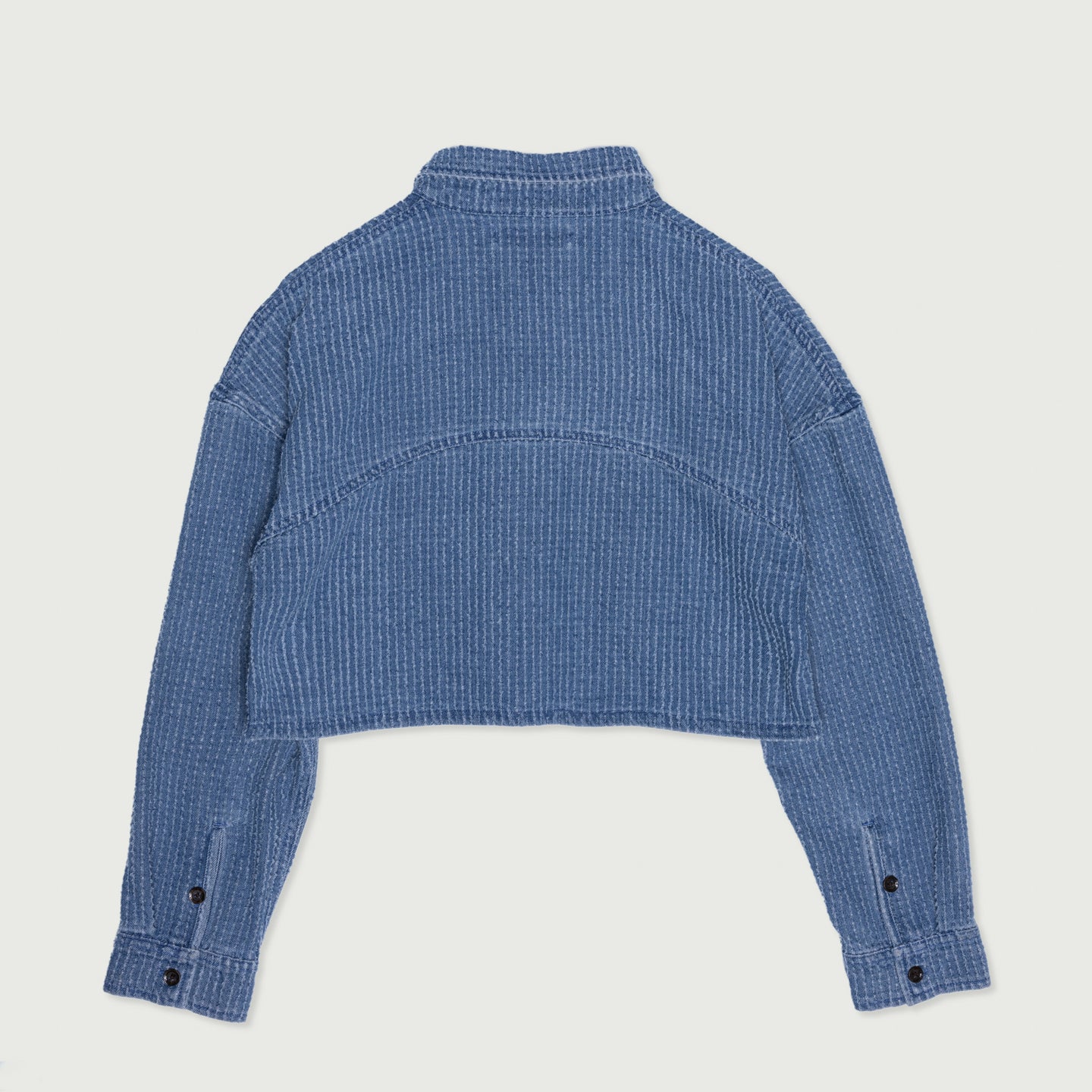 Honor Inc Cropped Shop Jacket - Blue