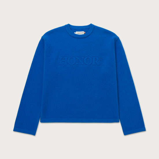 Honor Knit Sweater - Blue