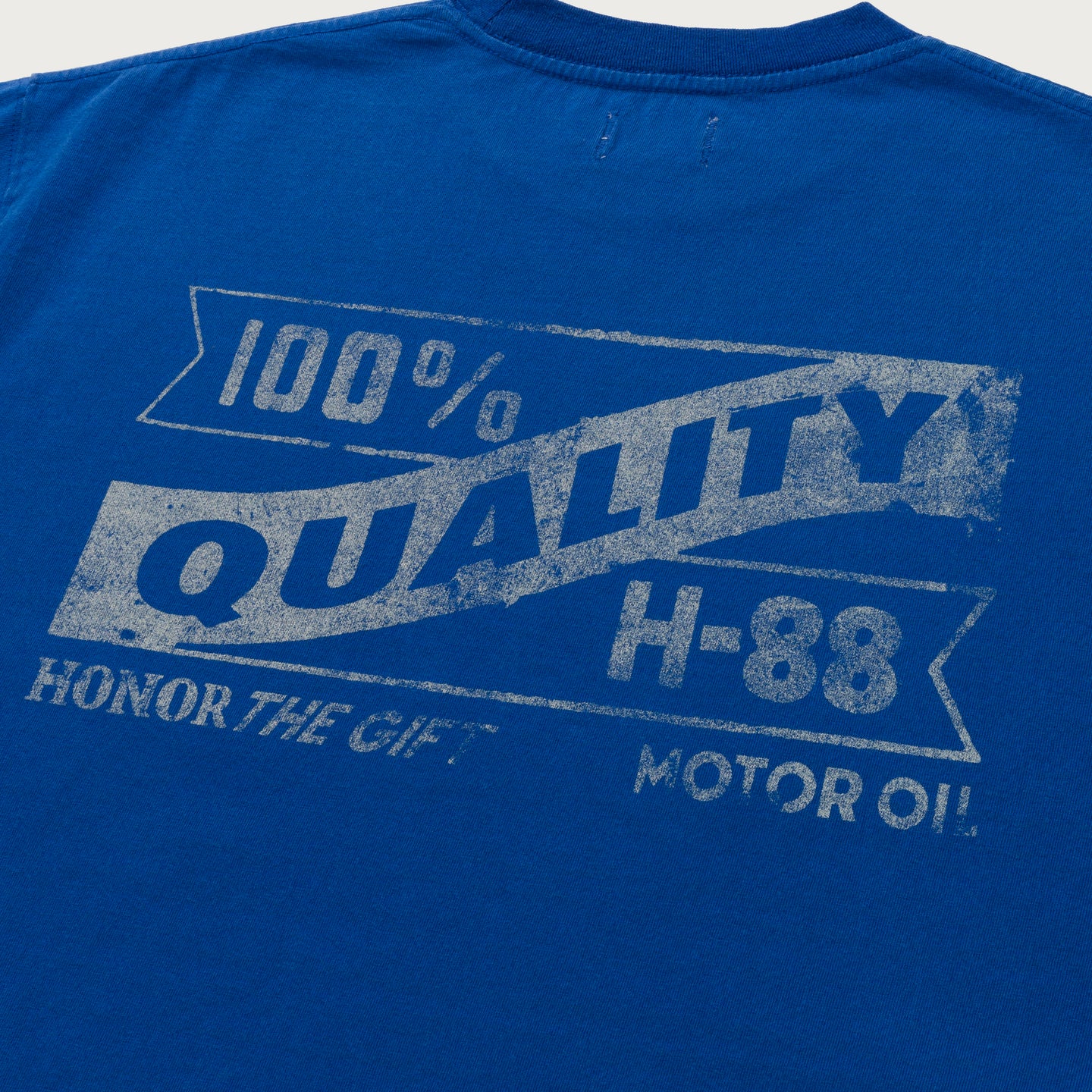 Vintage Oil Tee - Blue