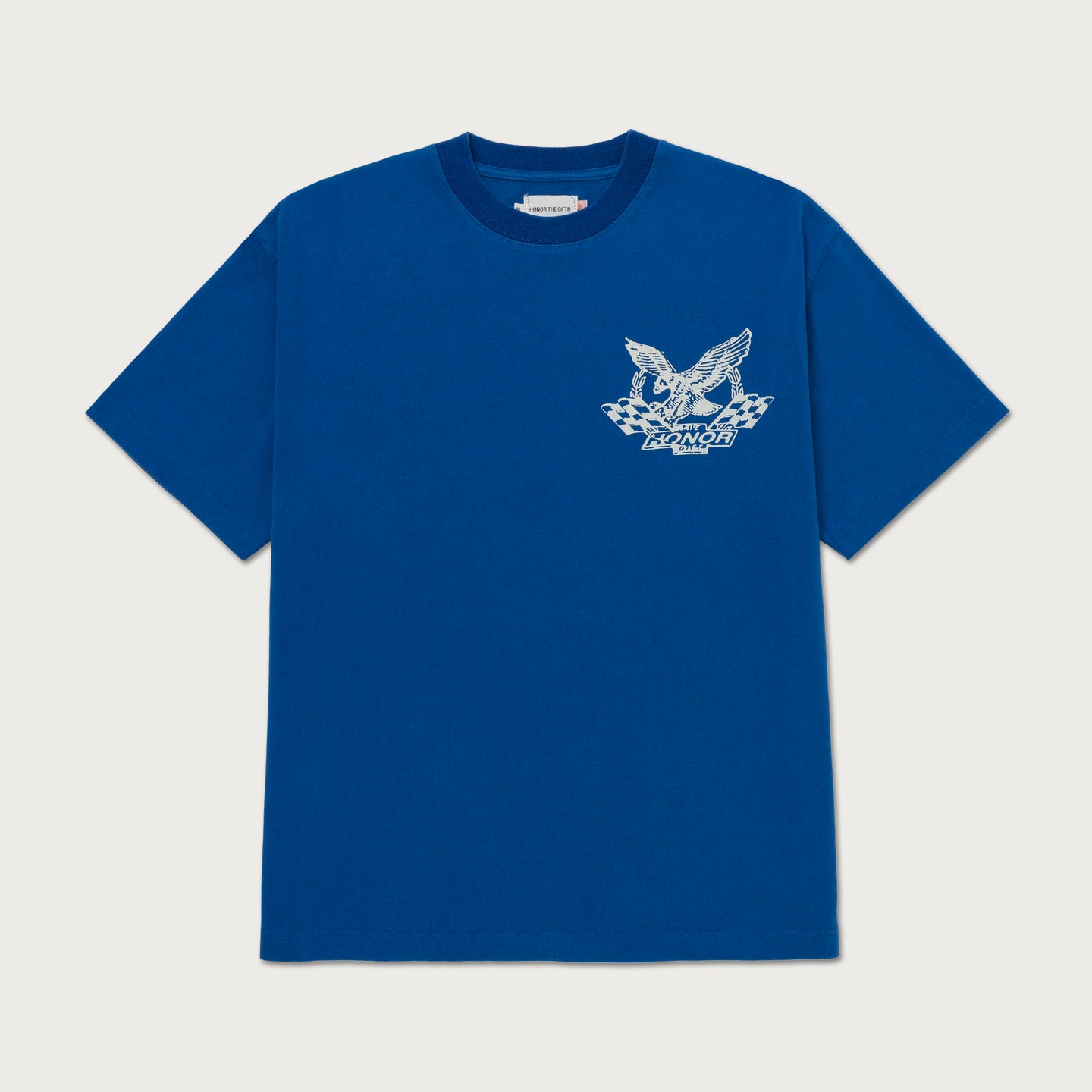 Vintage Oil Tee - Blue