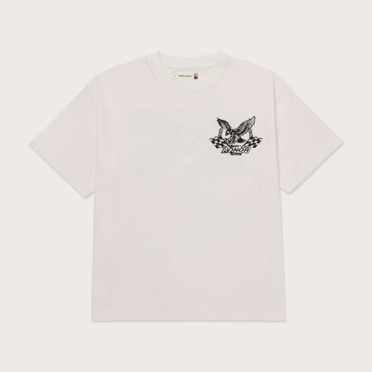 Vintage Oil Tee - White