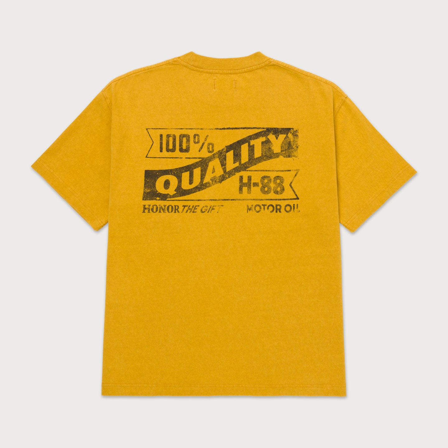 Vintage Oil Tee - Yellow