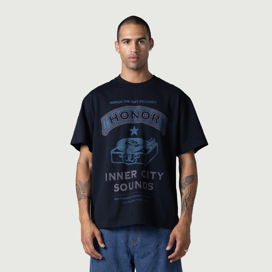 Honor Records Tee - Black