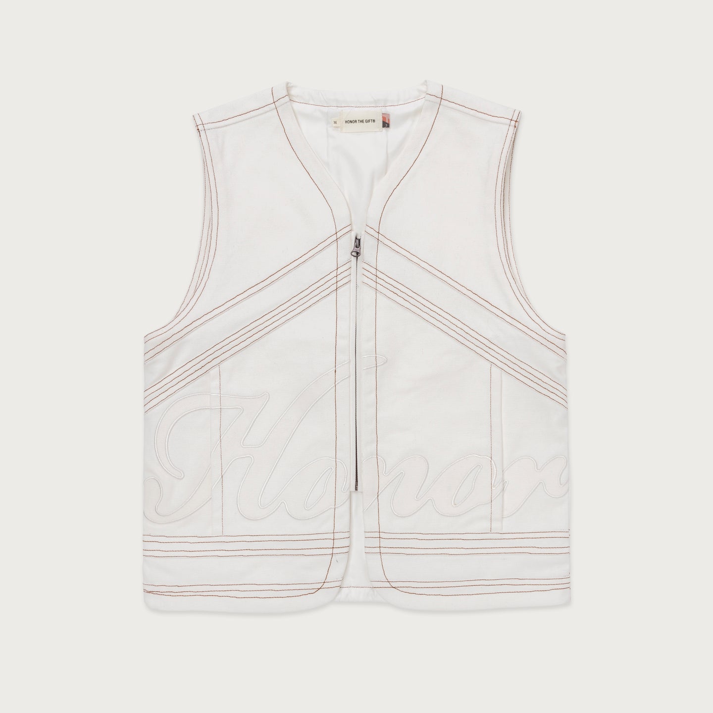 Honor Riding Vest - Bone