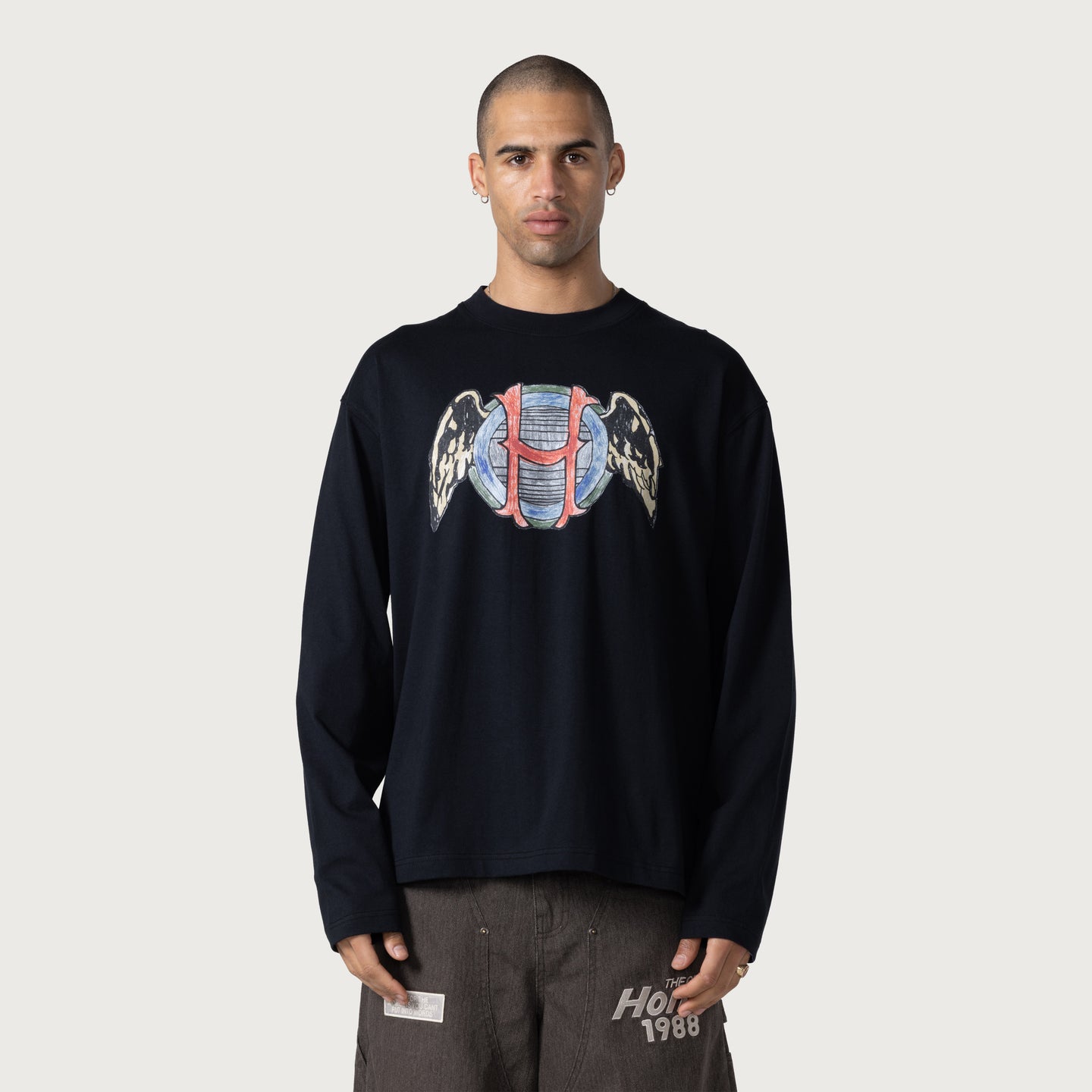 Honor Wings LS- Black
