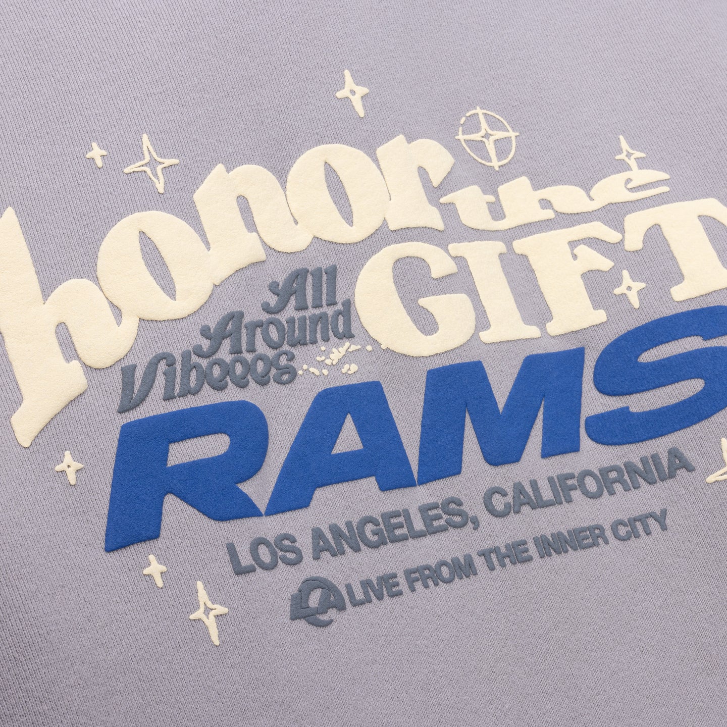 Rams Hoodie - Grey