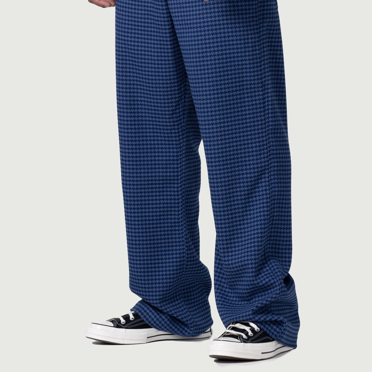 Houndstooth Htg Pant - Navy