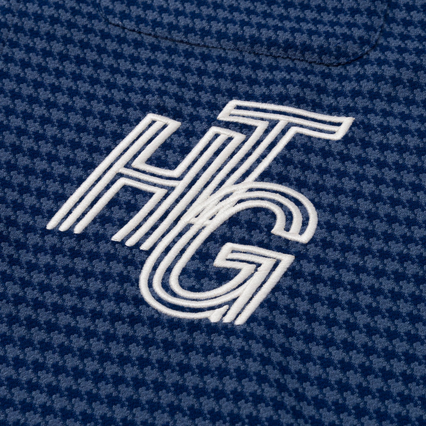 Houndstooth Htg Shirt - Navy