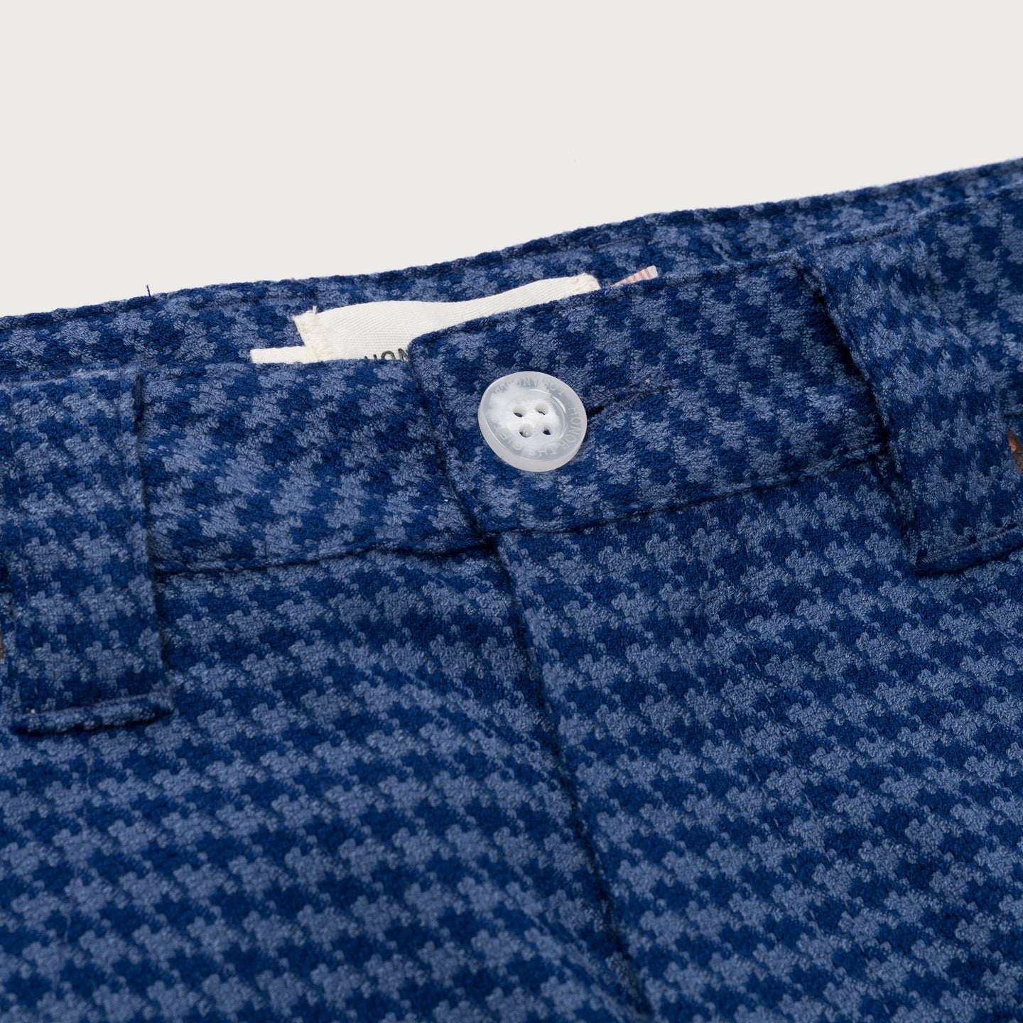 Houndstooth Htg Pant - Navy