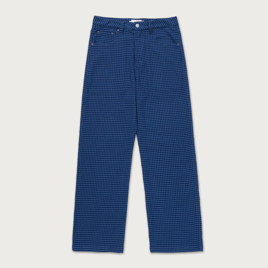 Houndstooth Htg Pant - Navy