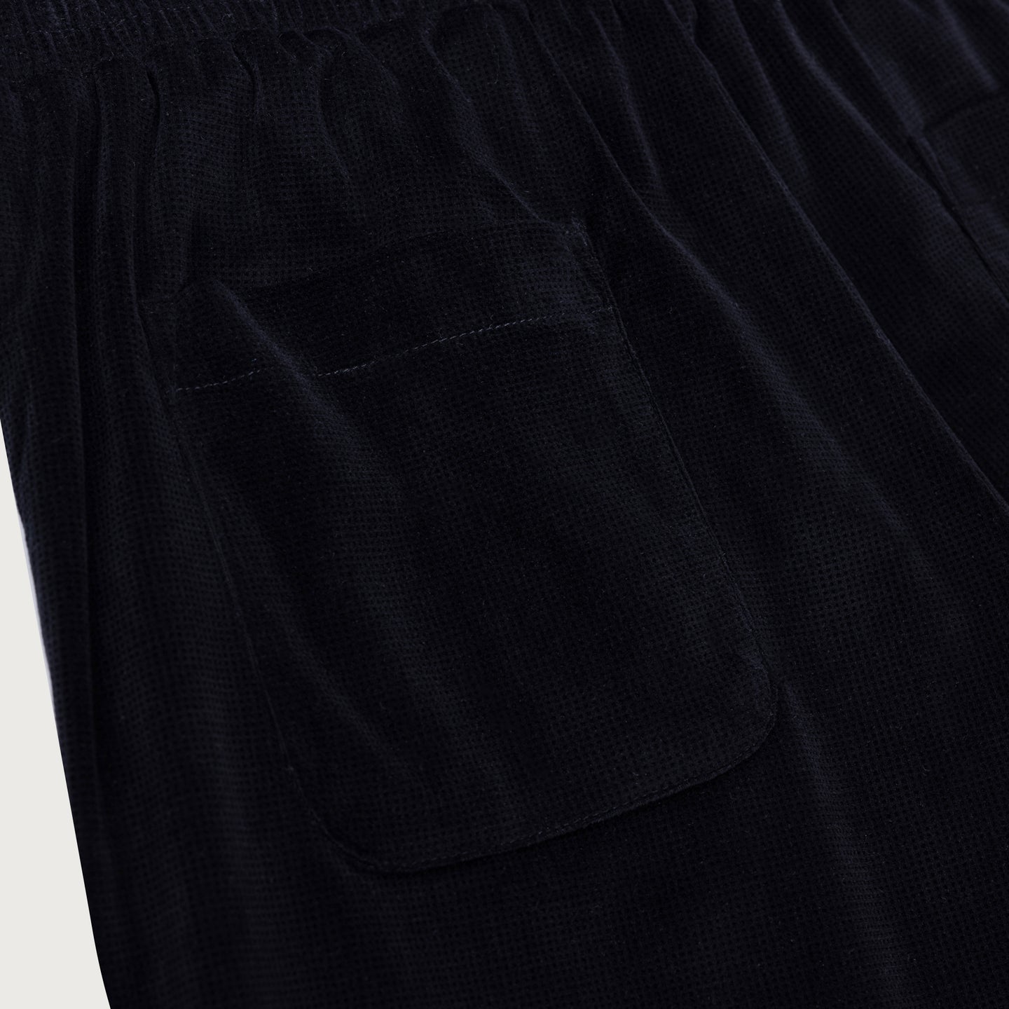 Piping Track Pant - Black