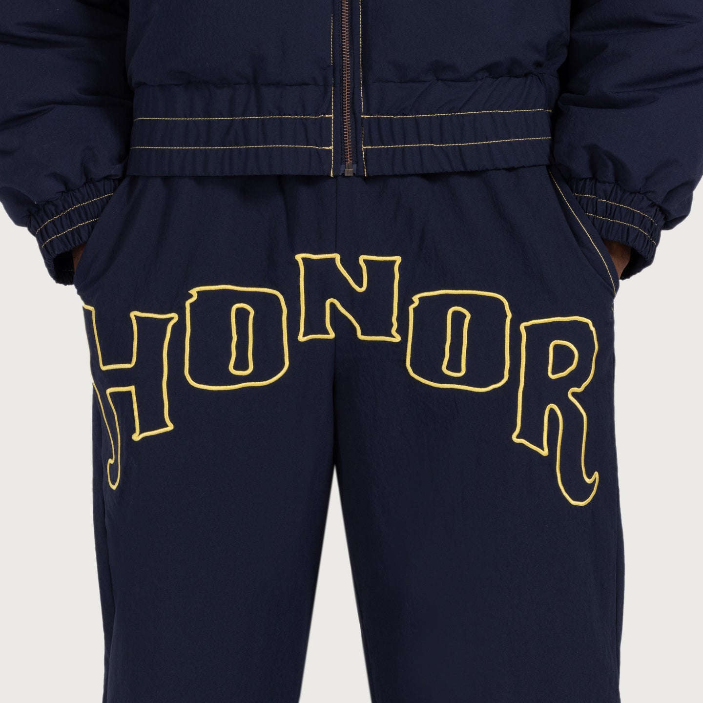 Puff Pant - Navy
