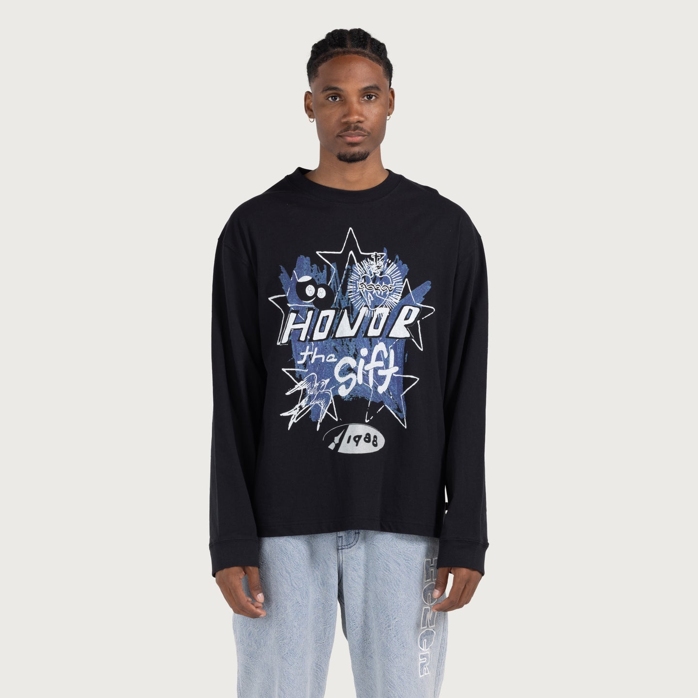 Pop Art Ls - Black