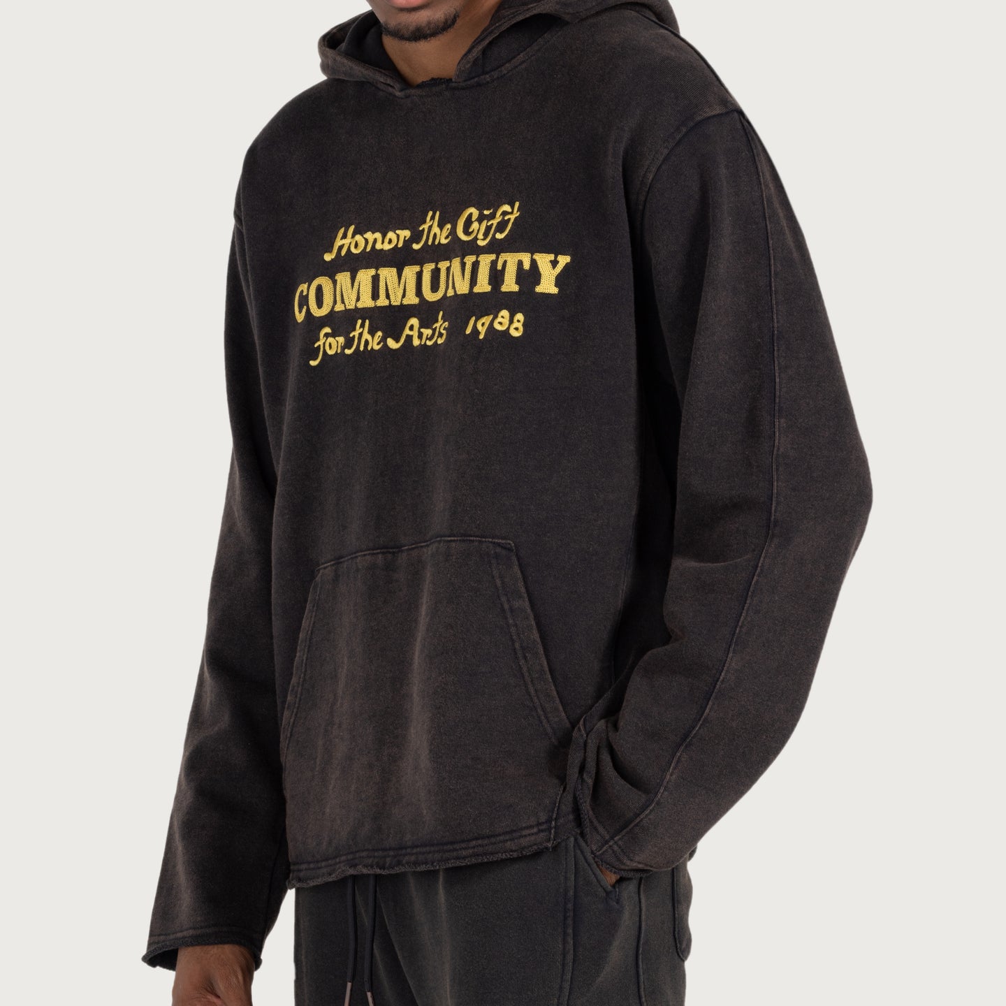 Vintage Hoodie - Black