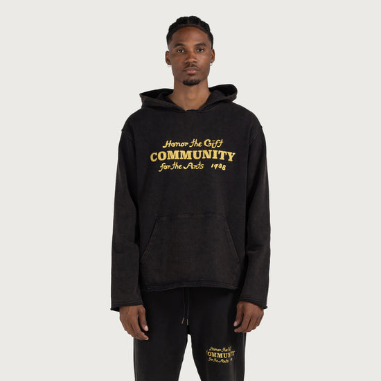 Vintage Hoodie - Black