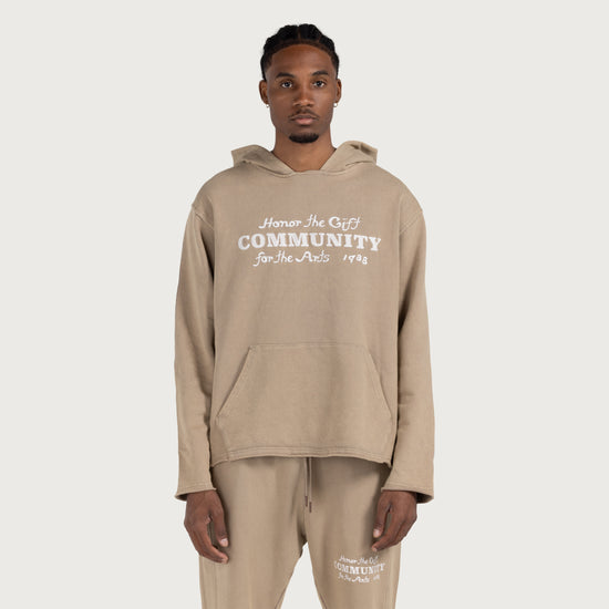 Vintage Hoodie - Pebble