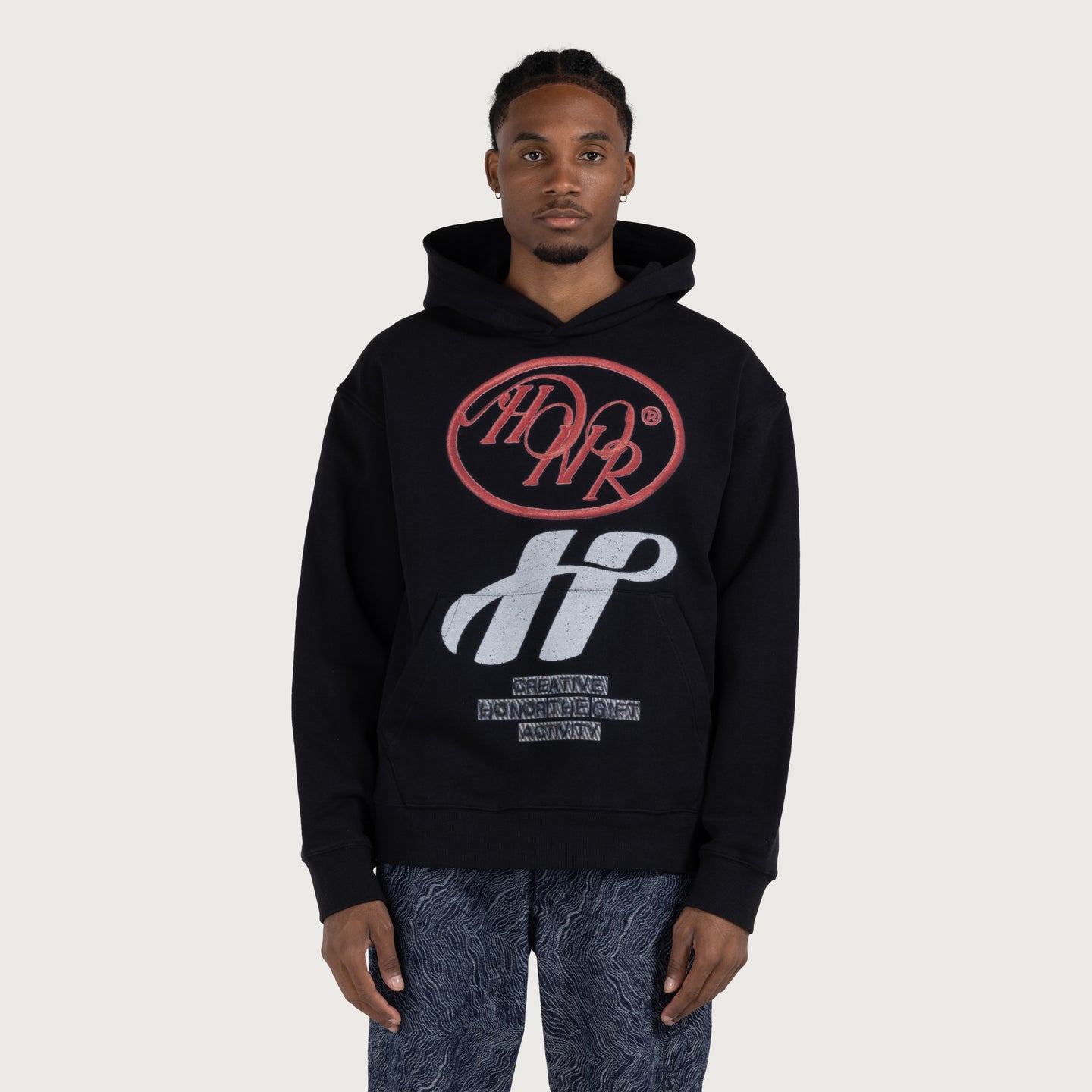 Pop Art Hoodie - Black