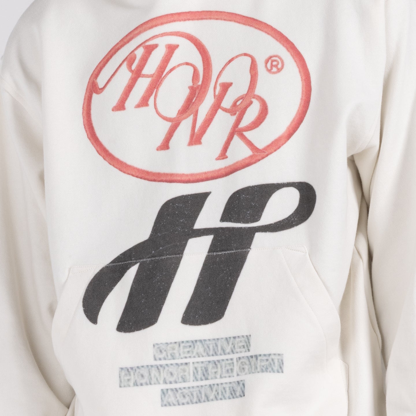 Pop Art Hoodie - Bone