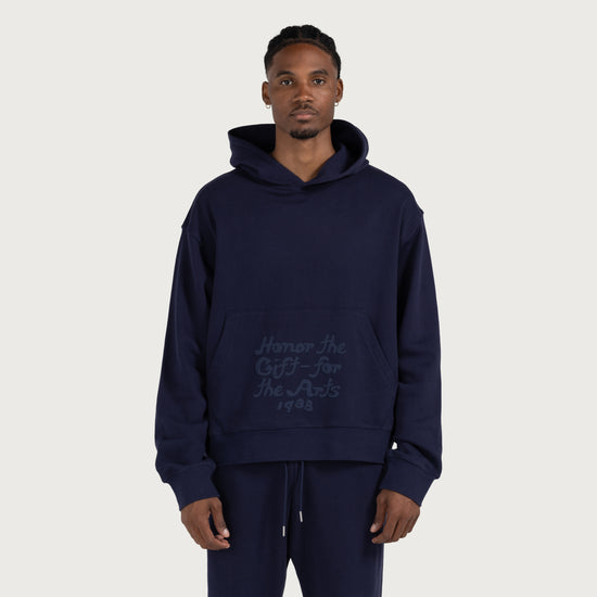 Reverse Hoodie - Navy