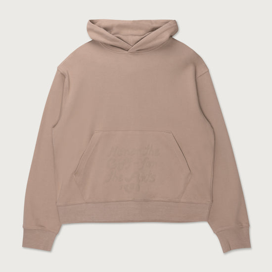 Reverse Hoodie - Pebble