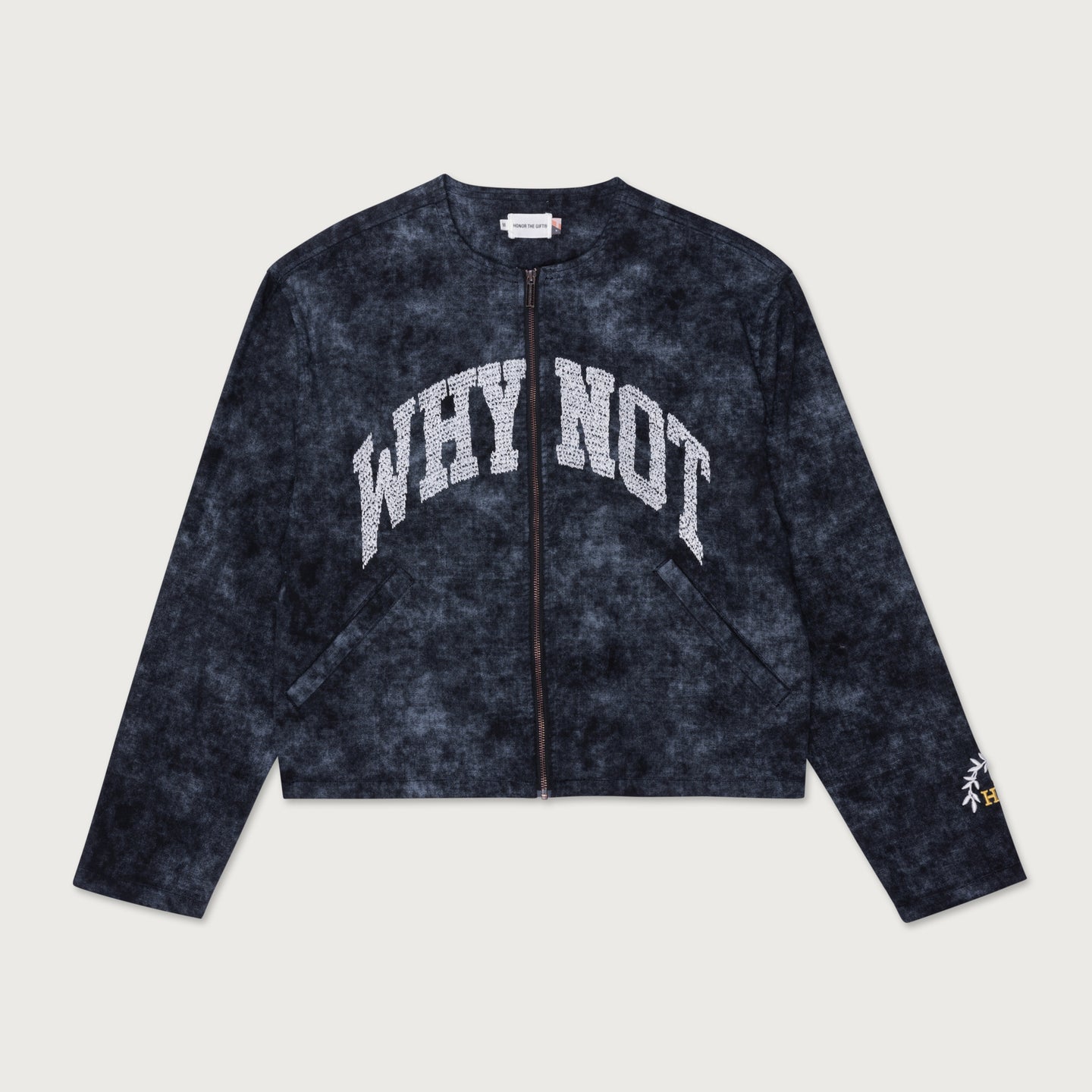 Twill Washed Jacket - Black