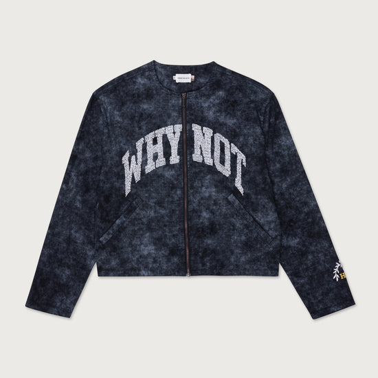 Twill Washed Jacket - Black