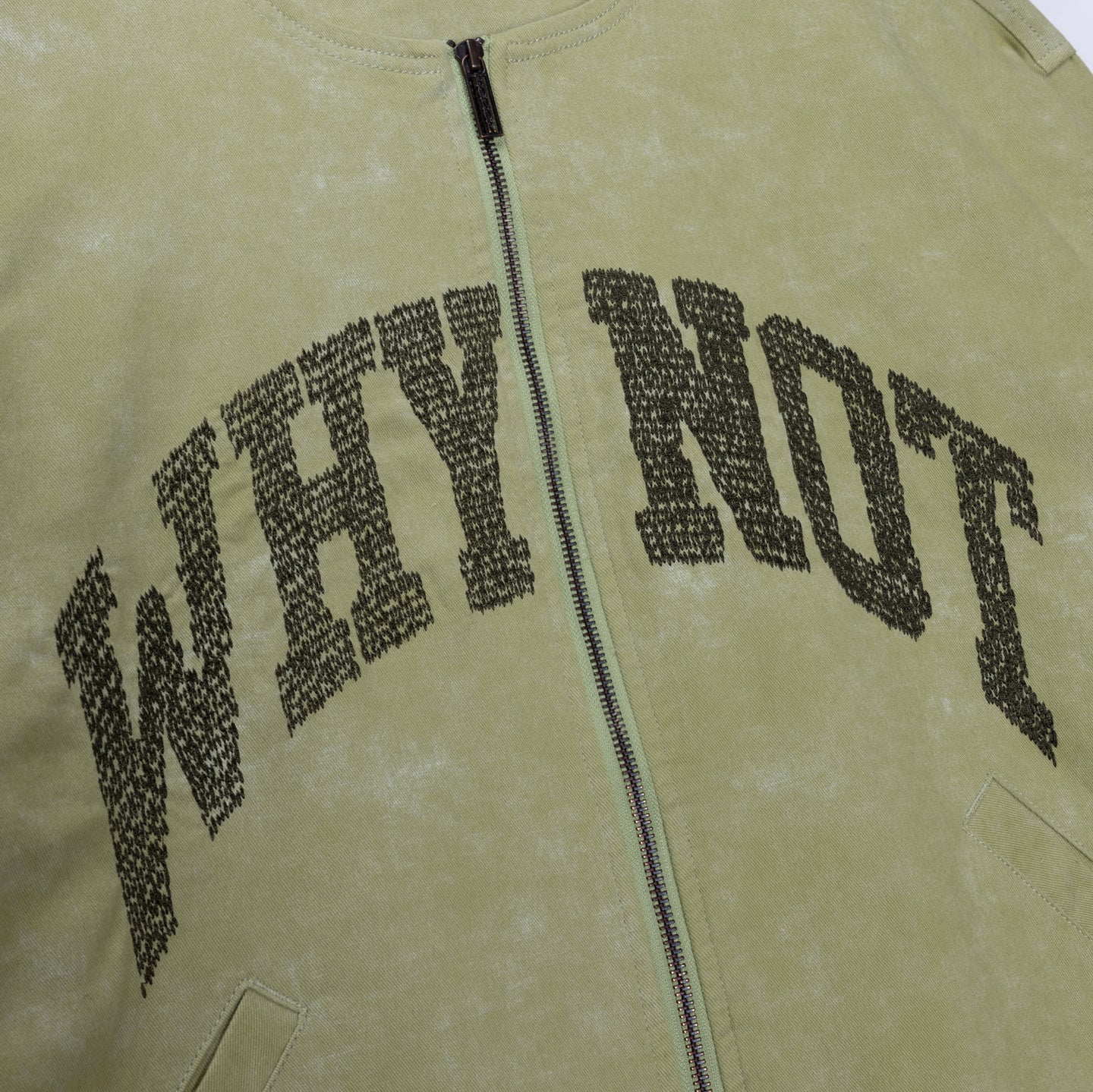Twill Washed Jacket - Green