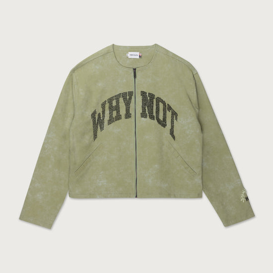 Twill Washed Jacket - Green