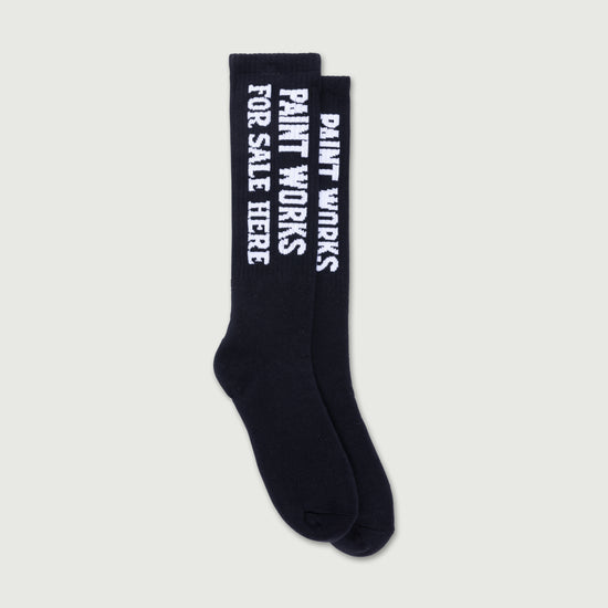 For Sale Ribbed Sock - Black