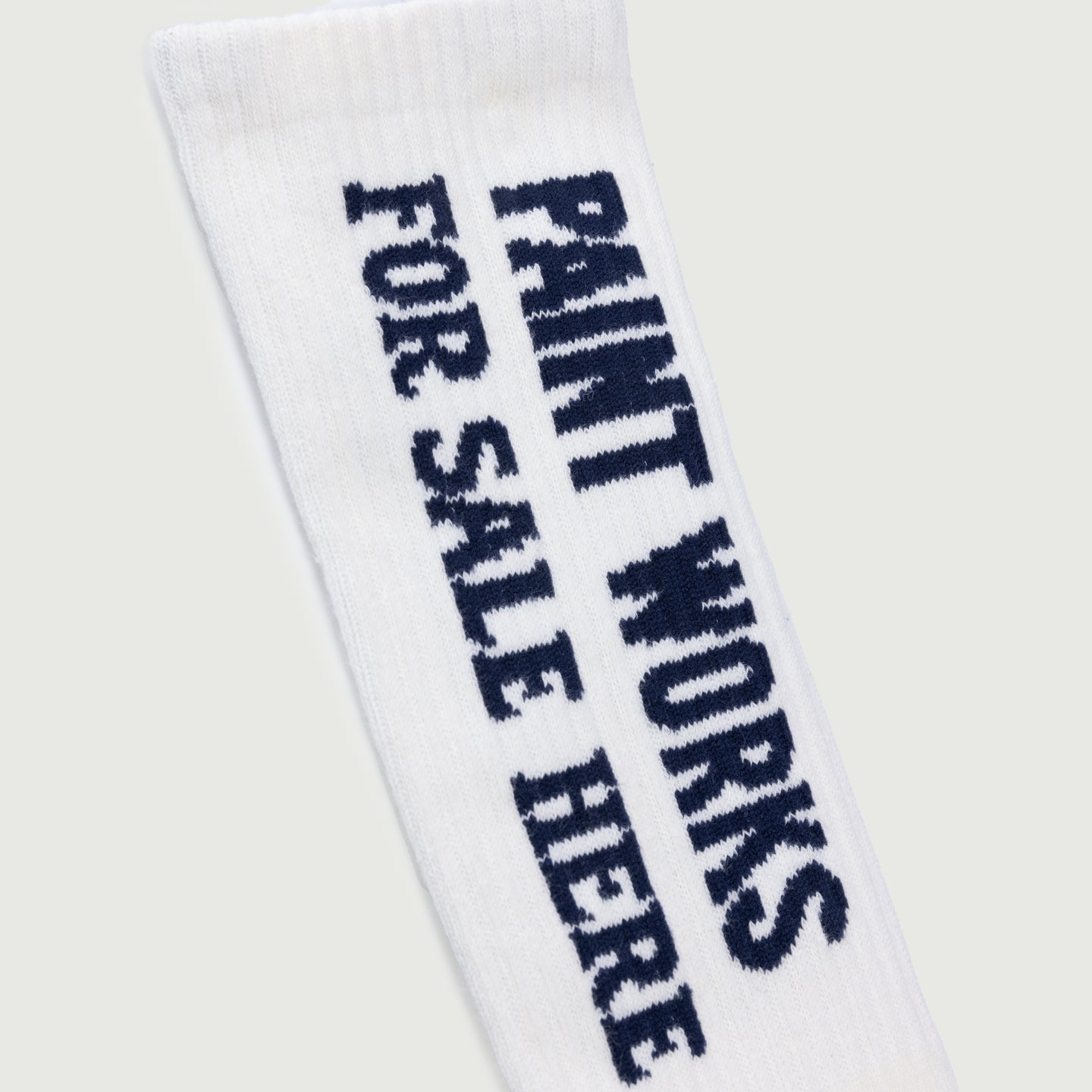 For Sale Ribbed Sock - Bone