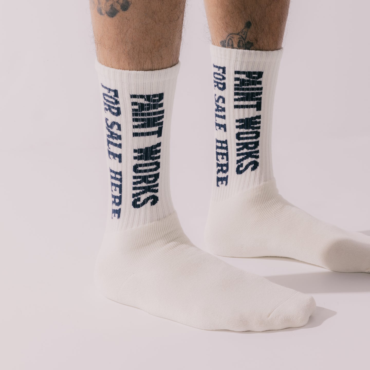For Sale Ribbed Sock - Bone