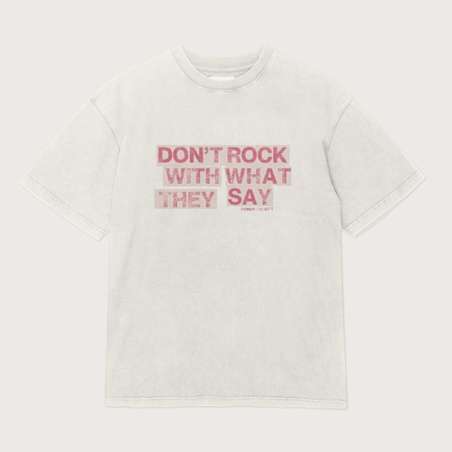 What They Say - White