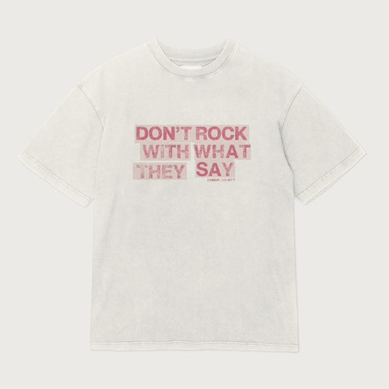 What They Say - White