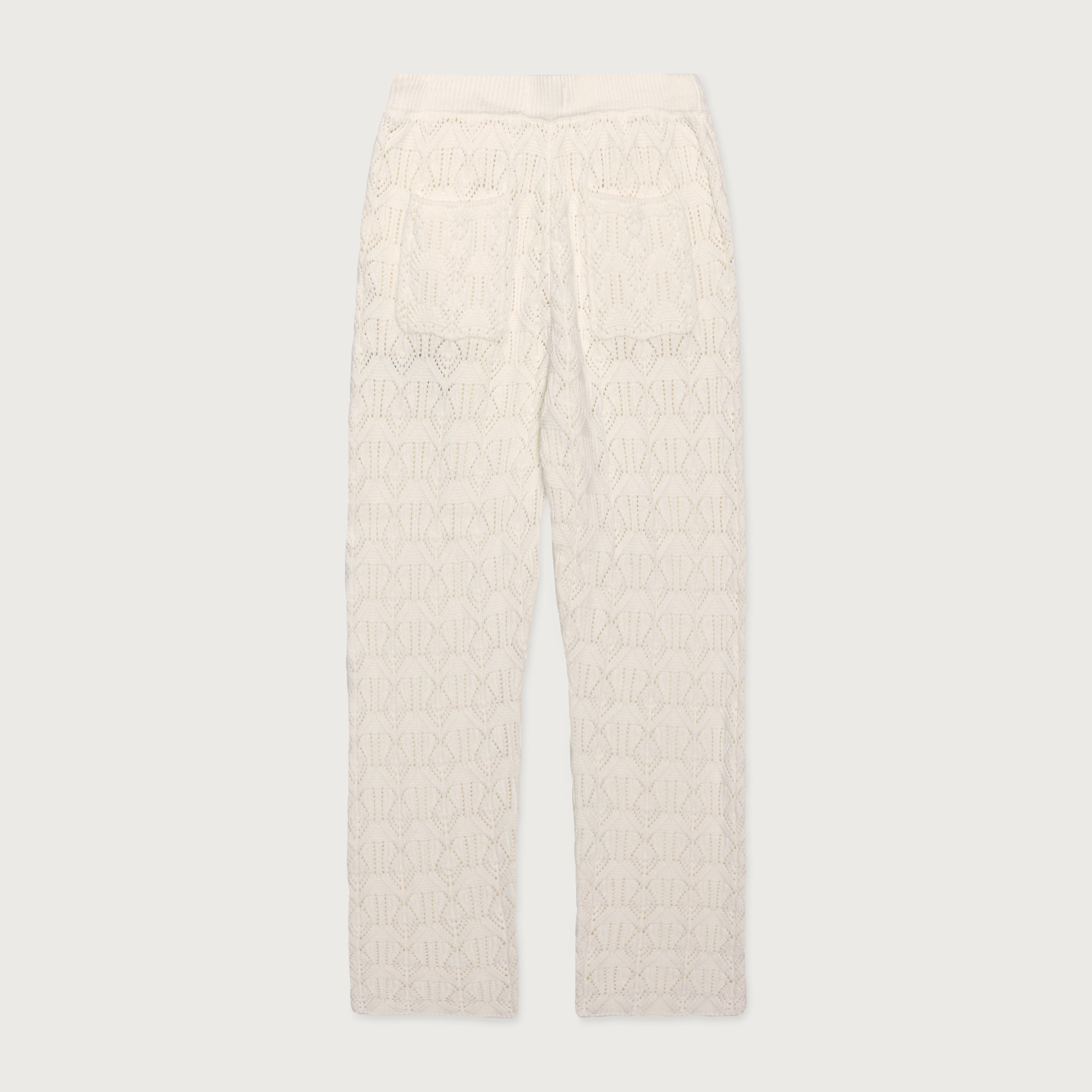 Cable Knit Pant - Bone