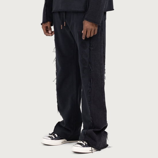 Denim Sweatpant - Black