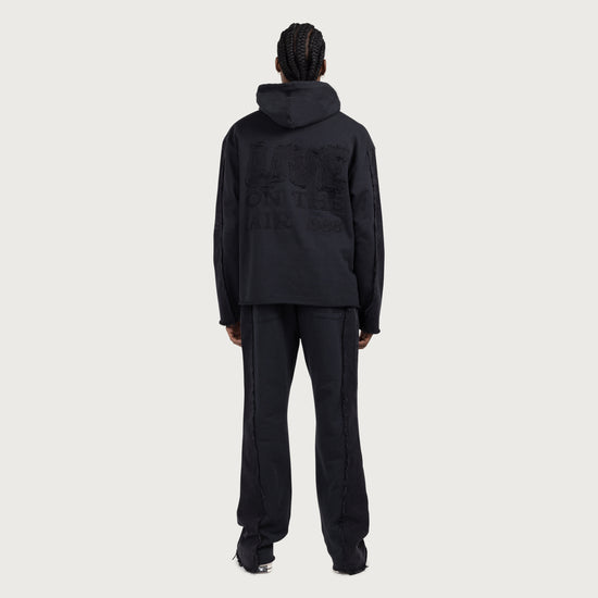Denim Sweatpant - Black