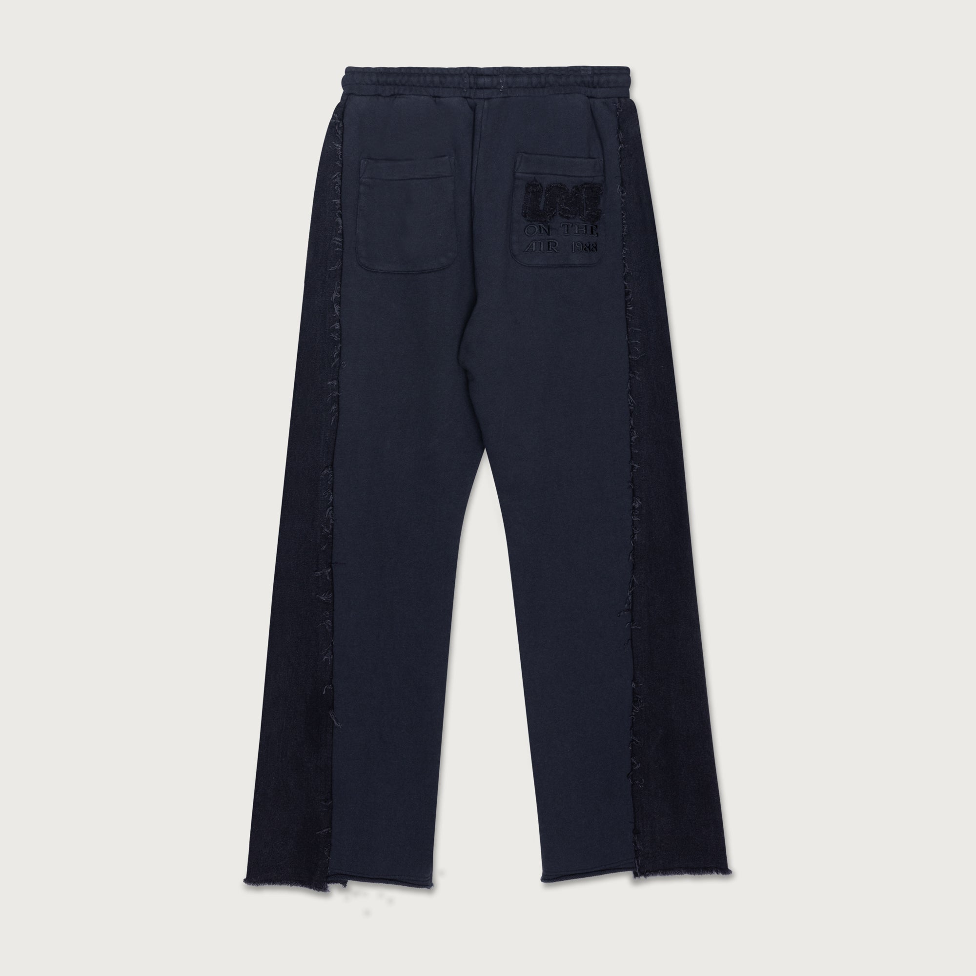 Denim Sweatpant - Black