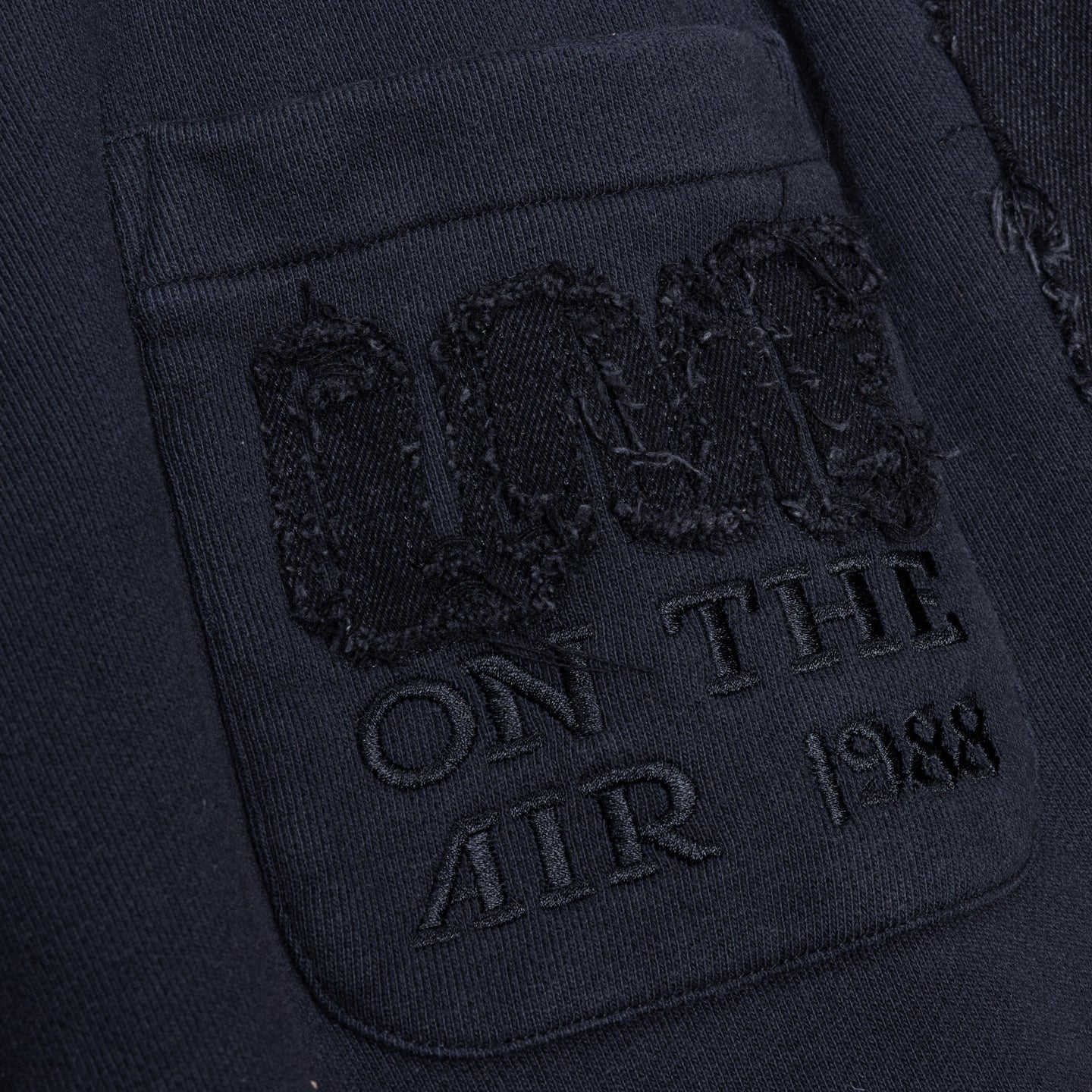 Denim Sweatpant - Black