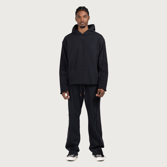Denim Sweatpant - Black