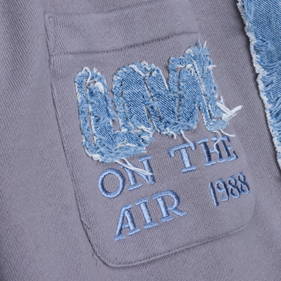 Denim Sweatpant - Grey