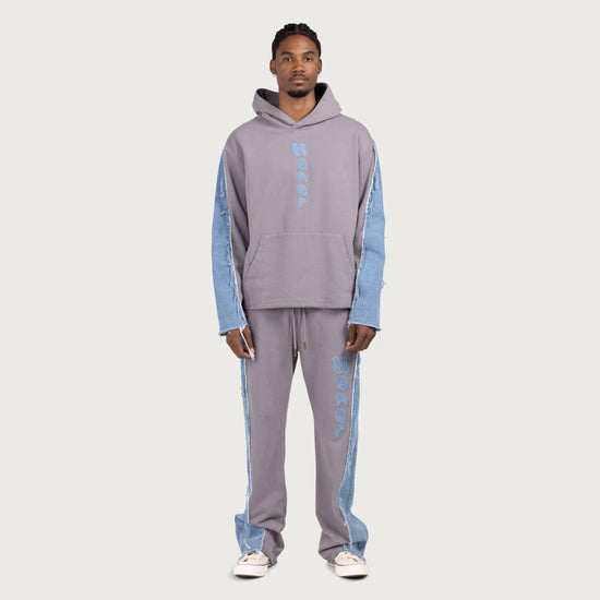 Denim Sweatpant - Grey
