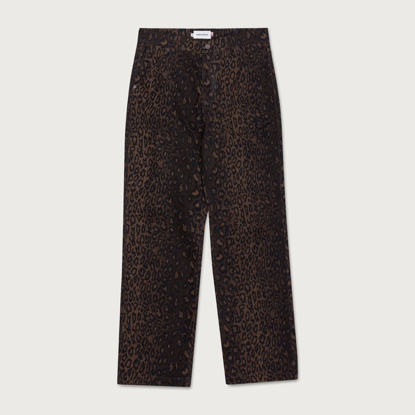 Novelty Cord Pant - Brown