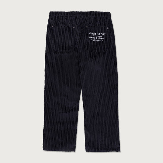 Novelty Cord Pant - Black