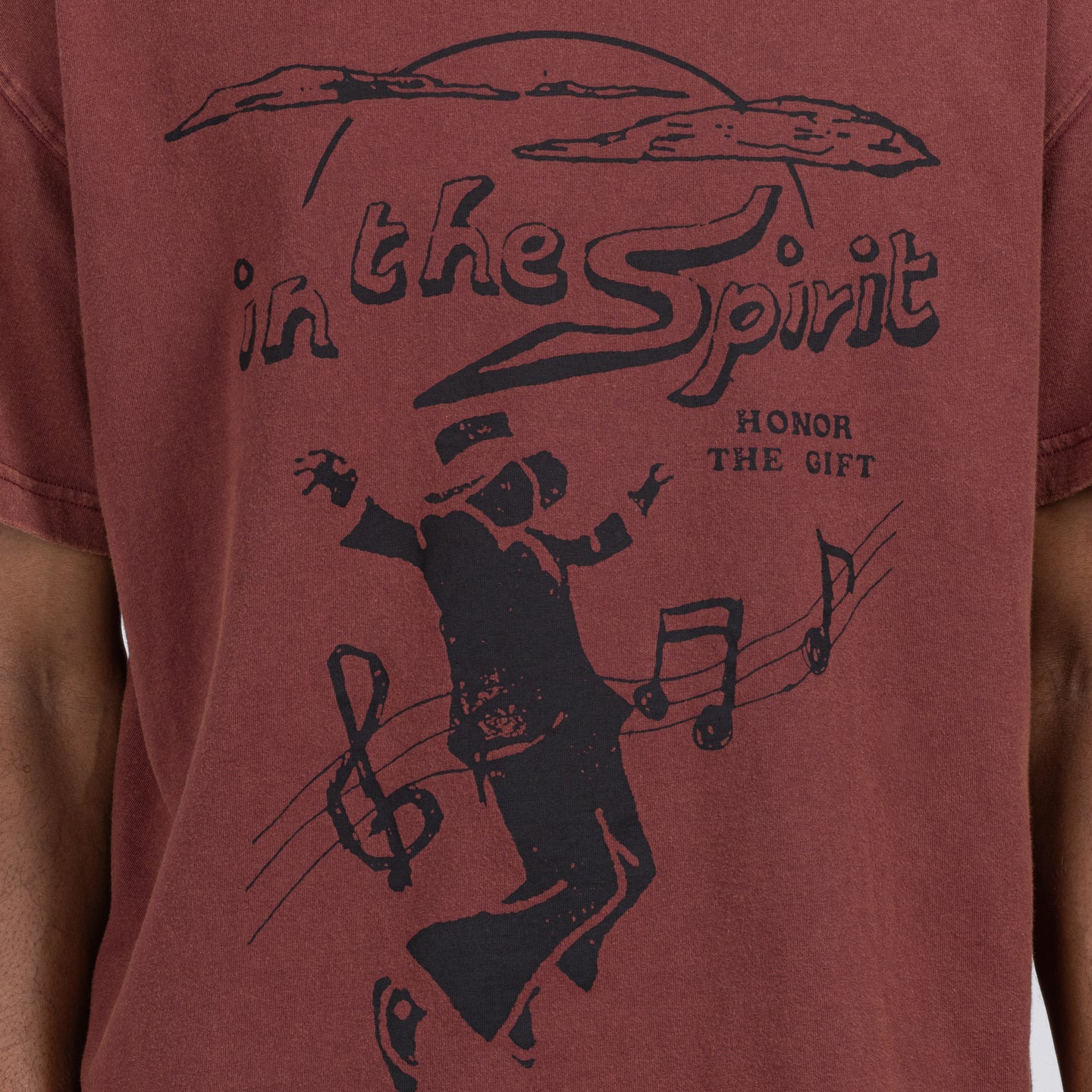 In The Spirit Tee - Burgundy