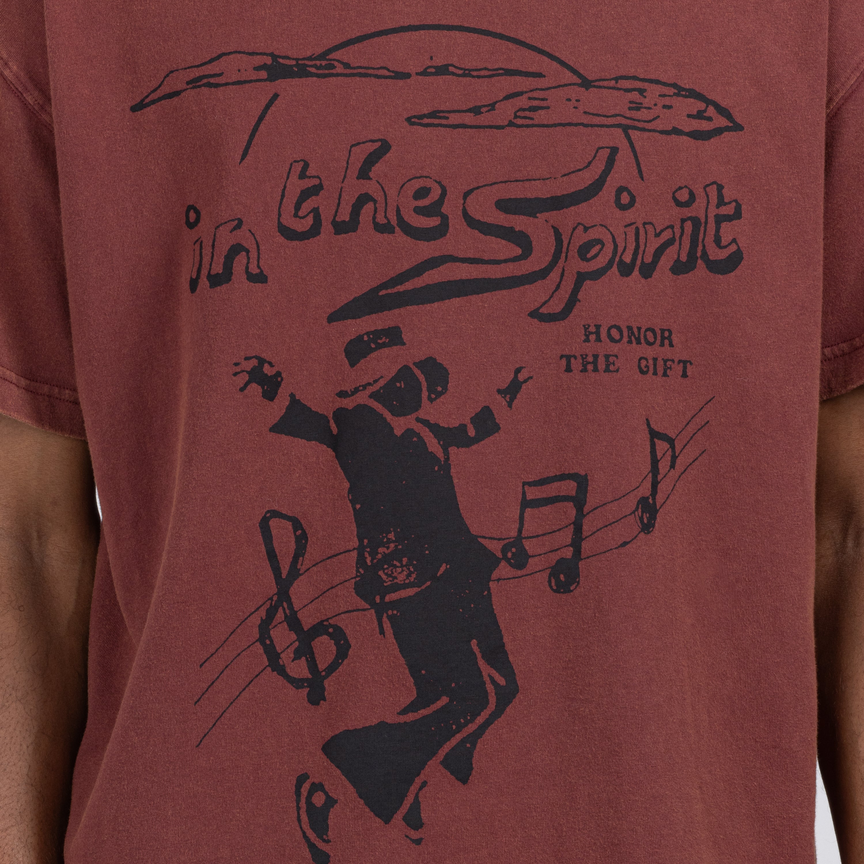 In The Spirit T卹 - 酒紅色