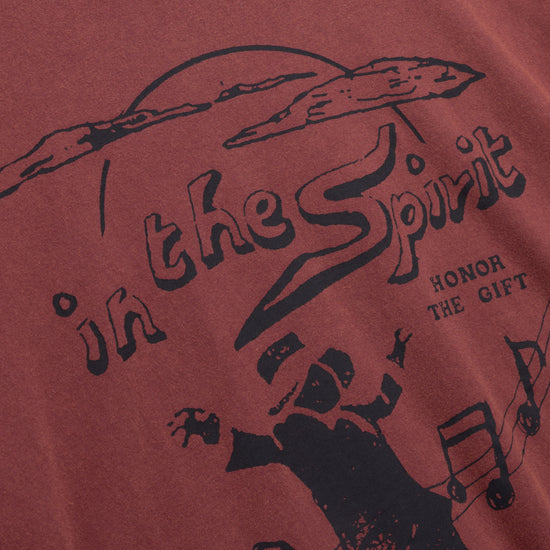 In The Spirit Tee - Burgundy