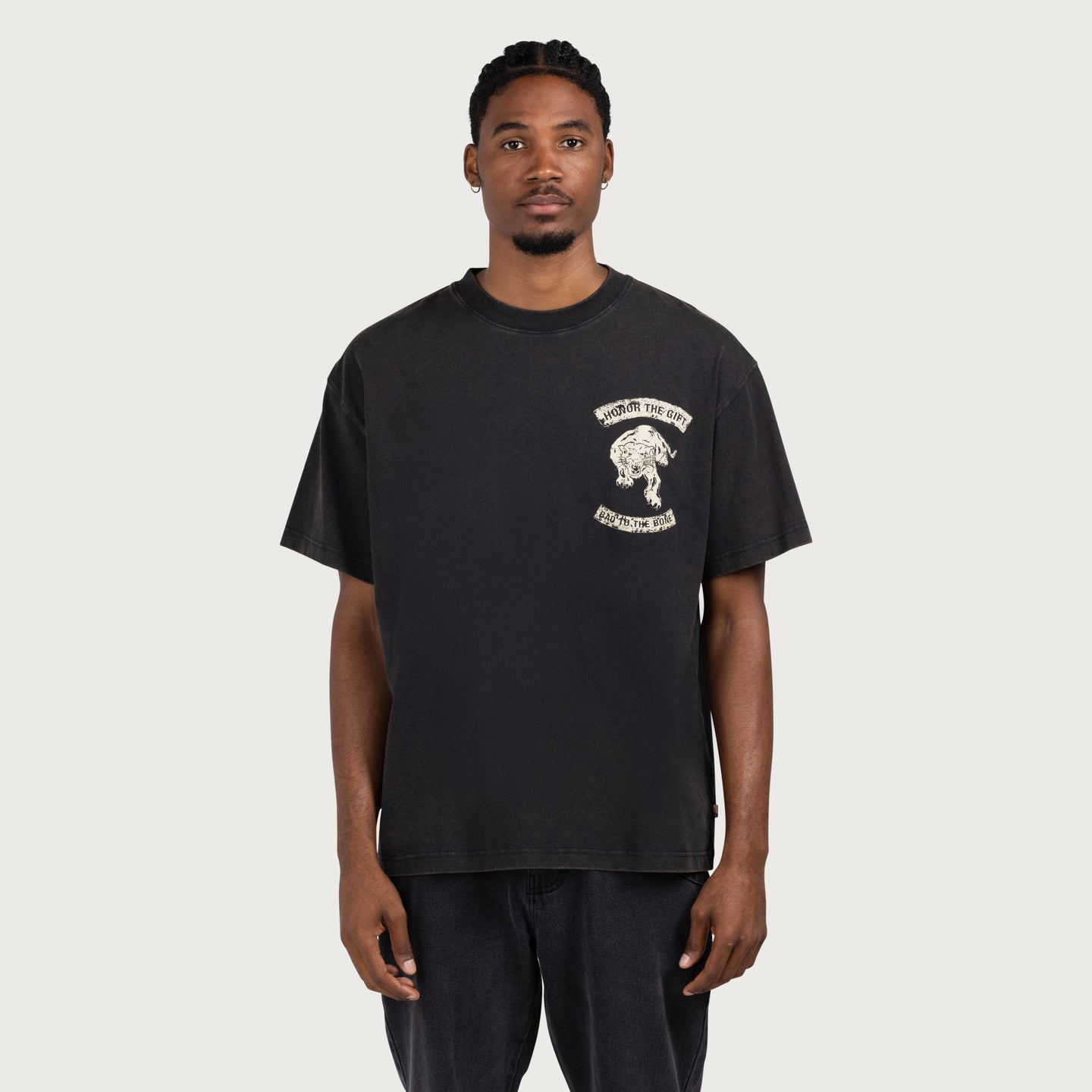 Bad To The Bone Tee - Black