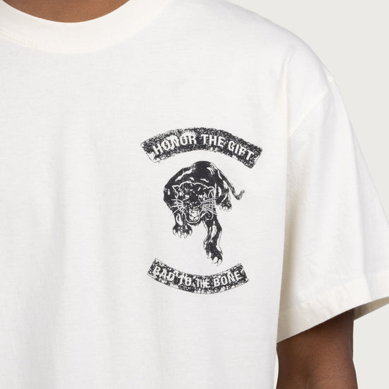 Bad To The Bone Tee - White