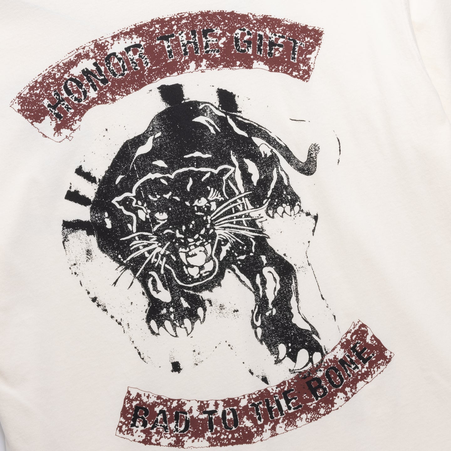 Bad To The Bone Tee - White