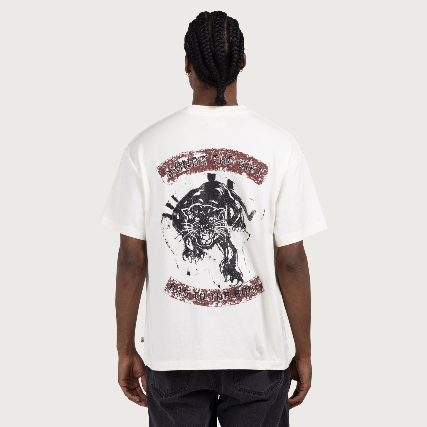Bad To The Bone Tee - White